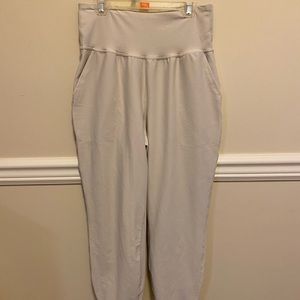 Cream Joggers from Old Navy